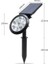 18W Yeşil Renk LED Işık Güneş Enerjili Kazıklı Çim Lambası Cata Solar Bahçe Armatürü 5