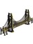 Metal Amerika Golden Gate Köprüsü 18 cm 2