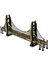 Metal Amerika Golden Gate Köprüsü 18 cm 5