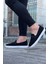 Wagoon Wg060 Siyah Triko Babet Erkek Casual Ayakkabı 1