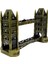 Metal Londra Köprüsü Tower Bridge Antik Bronz 16 cm 2