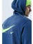 Air Sportswear Clup Hoodie Blue Standart Fit Kesim Lacivert Erkek Swatshrit 2