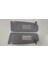 Volkswagen Golf- 3- 92/98; Güneşlik Gri Sağ/sol Set 2 Parça Oem No: () 1