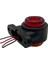 12V-24V Takoz Lambası (12 Ledli) Kırmızı-Turuncu 3