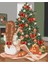 Noel Ağacı Sayılarla Boyama Seti 60X75 cm ( Tuval Şasesine Gerili) 1