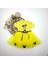 Puantiyeli Mickey Baskılı Kurdela Kuşaklı Astarlı Kız Bebek Tütü Elbisesi Sarı 1