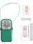 Taşınabilir Fan Mini Kolye Fanı USB Şarj Edilebilir El Fanı Katlanabilir Kişisel Soğutma Fanı Hava Soğutucu 3 Hız Ayarı (Yurt Dışından) 3