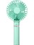 Taşınabilir Katlanır USB Fan LED Işık ile 3 Hız Ayarlanabilir Soğutucu Mini Fan Kullanışlı Küçük Masa Masaüstü USB Soğutma Fanı Yeşil (Yurt Dışından) 1