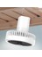 Çok Fonksiyonlu Mini Fan USB Şarj Edilebilir Taşınabilir Fan Açık Kamp Tavan Vantilatörü LED Işık ile Masaüstü Fan Yeşil (Yurt Dışından) 3