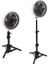 Şarj Edilebilir Dikey Fan Ev Tripod Ekran Fanı Yürüyüş Sallayarak Kafa Dikey Fan (Yurt Dışından) 2