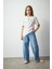 Kız Çocuk Wide Leg Kargo Geniş Paça Jean Pantolon B9821A824SM 2