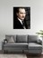 Atatürk Cam Tablo - Cam Tablolar - Atatürk Tablo - Atatürk Portresi - Atatürk Tablosu - Ata083 2