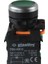PLASTİM 22 Mm - 1No - 24V Led Işıklı Yeşil Buton 2
