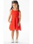 Askılı Vual Emel Yazlık Çocuk Elbise Mercan Mrcn 1