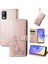 Vivo V21E 4g Için Kısa Kayış Dört Yapraklı Yonca Flip Kapak Zarif (Yurt Dışından) 1