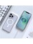 Iphone 12 Pro Max Şeffaf Magsafe Wireless Kablosuz Şarj Destekli Sert Kılıf 2