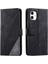 IPhone 12 Için Kılıf Mini Manyetik Kart Tutucu Kickstand Cüzdan Flip Folio (Yurt Dışından) 1