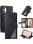 IPhone 12 Için Kılıf Mini Manyetik Kart Tutucu Kickstand Cüzdan Flip Folio (Yurt Dışından) 5