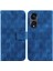 Telefon Kılıfı Için Oppo Oppo 8t 5g Kickstand Çift 8 Kabartmalı Pu Deri Kart (Yurt Dışından) 1