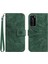 Huawei P40 Pro Lüks Pu Deri Kart Yuvaları Tutucu ile Kabartmalı (Yurt Dışından) 1