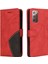 Samsung Galaxy Not 20 Için Kılıf Kickstand Koruyucu Pu Deri Flip Folio (Yurt Dışından) 1
