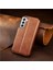Samsung Galaxy S22 Artı Moda Tasarım Kapak Çevirin Deri Kılıf (Yurt Dışından) 4
