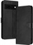 Kart ile Toka ile Google Piksel 8A Saf Renk Kickstand Için Flip Case (Yurt Dışından) 1