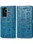 Huawei P40 Flip Kapak Için Kılıf Darbeye Deri Kılıf Karikatür Hayvanlar (Yurt Dışından) 1