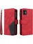 IPhone 11 Için Kılıf Fermuar Cüzdan Tarzı Kart Yuvası ile Iki Renkli Dikiş (Yurt Dışından) 1