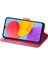 Samsung Galaxy M13 4g Flip Kapak Için Kılıf Zarif Iş Dört Yaprak (Yurt Dışından) 5