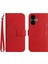 Realme 10 Pro Artı Flip Cüzdan Telefon Kılıfı Için Kılıf Kısa Kayış Lüks Pu (Yurt Dışından) 1