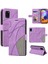 Samsung Galaxy Kickstand Kickstand Koruyucu Iki Renkli Dikiş Pu (Yurt Dışından) 1