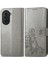 Huawei Nova 10 Için Kılıf Kısa Kayış Deri Kılıf Dört Yapraklı Yonca Flip (Yurt Dışından) 1