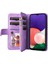 Samsung Galaxy A22 5g Için Kılıf Kart Yuvası Standı ile Dokuz Kart Yuvaları Tarzı (Yurt Dışından) 5