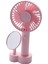 Humble Makyaj Aynalı Mini Taşınabilir El Fanı, Ofis, Ev, Seyahat, Dış Mekan Için 2000MAH Şarj Edilebilir Kumandalı Elektrikli Kişisel Fan - Pembe (Yurt Dışından) 1