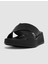 FitFlop F-MODE FW5 Hakiki Deri Siyah Kadın Çapraz Bantlı Terlik 9