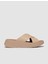 FitFlop F-MODE FW5 Hakiki Deri Krem Kadın Çapraz Bantlı Terlik 6