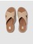 FitFlop F-MODE FW5 Hakiki Deri Krem Kadın Çapraz Bantlı Terlik 7