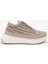 Ares Nude Hakiki Deri Kadın Sneakers 1