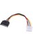 Sata Kasa HDD Dişi Erkek 4 Pin Power Molex Güç Kablosu 20 cm 1