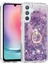 Samsung Galaxy A05S Kılıf Glitter Liquid Holder Mor 1