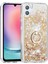 Samsung Galaxy A05 Kılıf Glitter Liquid Holder Gold 1