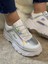 Günlük Kadın Spor Ayakkabı Yüksek Taban 6 cm Sneaker Siyah - Beyaz - Bej - Rugan - Süet 001 4