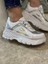 Günlük Kadın Spor Ayakkabı Yüksek Taban 6 cm Sneaker Siyah - Beyaz - Bej - Rugan - Süet 001 5