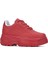 Günlük Kadın Spor Ayakkabı Yüksek Taban 6 cm Sneaker Siyah - Beyaz - Bej - Rugan - Süet 001 2