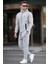 Kapüşonlu Gri Erkek Eşofman Takımı 7201 1