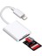 Lightning Girişli iPhone 11 12 13 14 Uyumlu Kart Okuyucu Sd Kart Adaptörü Tf Kart Okuyucu Disk Adaptörü Mobil Kart Okuyucu Hızlı Aksesuarları Bağlayın S101 1