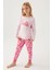 Barbie L1766-3 Kız Çocuk Uzun Kol Pijama Takımı 1