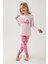Barbie L1766-3 Kız Çocuk Uzun Kol Pijama Takımı 2