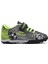 CRYSTAL Unisex Çocuk Halısaha Futbol Ayakkabısı Siyah / Yeşil 1